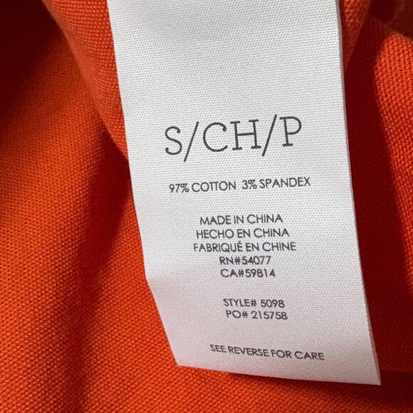 Cabi Resort Jacket Orange Button Front Lightweight Size Small - Picture 8 of 8